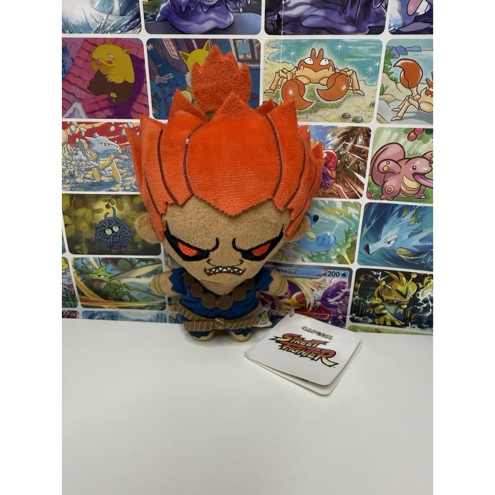 Akuma Street Fighter Plush‎ 7" Capcom Little Buddy Anime Game Character Toy NWT